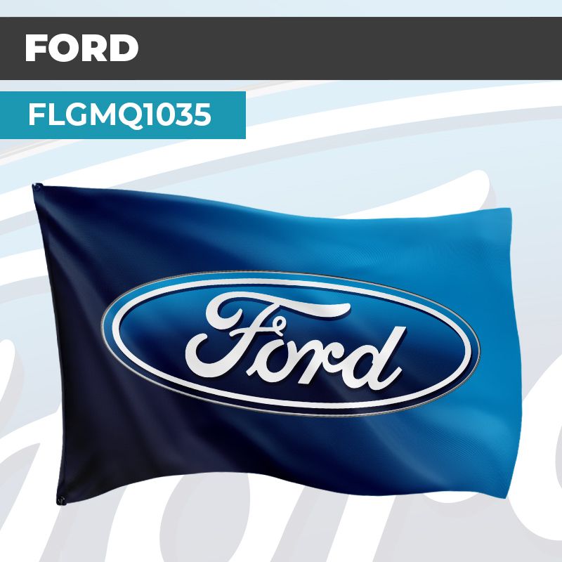Drapeau FORD | Pavillon | Marque et Logo Automobile