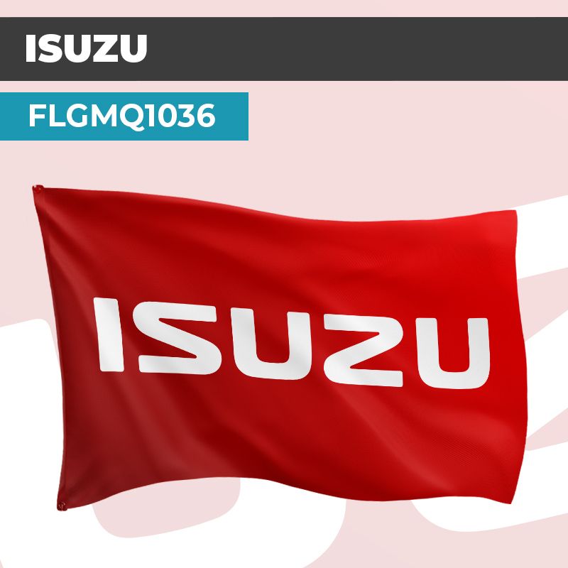 Drapeau ISUZU | Pavillon | Marque et Logo Automobile