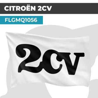 Drapeau CITROEN 2 CV | Pavillon | Marque et Logo Automobile