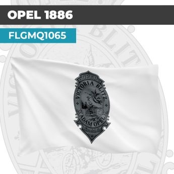 Drapeau OPEL 1886 | Pavillon | Marque et Logo Automobile