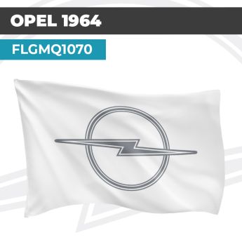 Drapeau OPEL 1964 | Pavillon | Marque et Logo Automobile