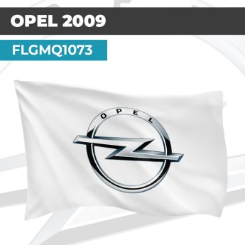 Drapeau OPEL 2009 | Pavillon | Marque et Logo Automobile