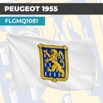 Drapeau PEUGEOT 1955 | Pavillon | Marque et Logo Automobile