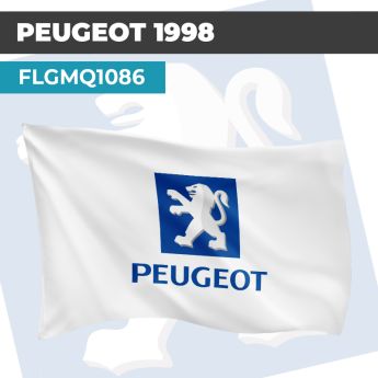 Drapeau PEUGEOT 1998 | Pavillon | Marque et Logo Automobile