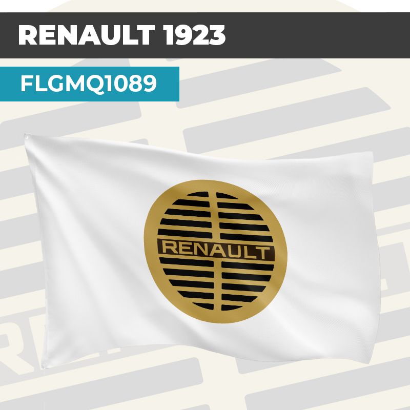 Drapeau RENAULT 1923 | Pavillon | Marque et Logo Automobile
