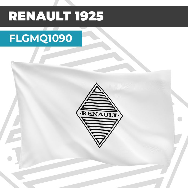 Drapeau RENAULT 1925 | Pavillon | Marque et Logo Automobile