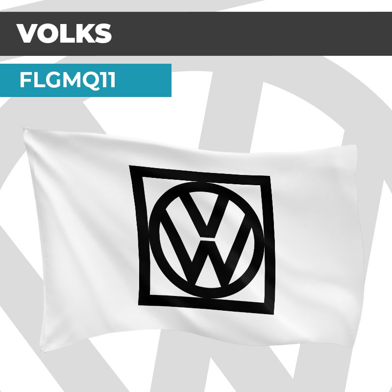 Drapeau VOLKSWAGEN | Pavillon | Marque et Logo Automobile