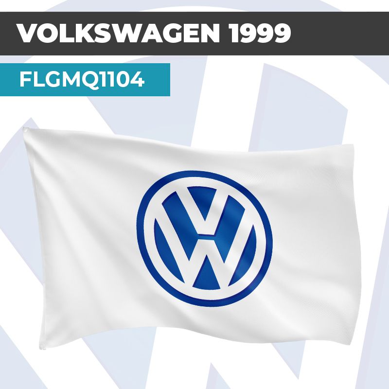 Drapeau VOLKSWAGEN 1999 | Pavillon | Marque et Logo Automobile