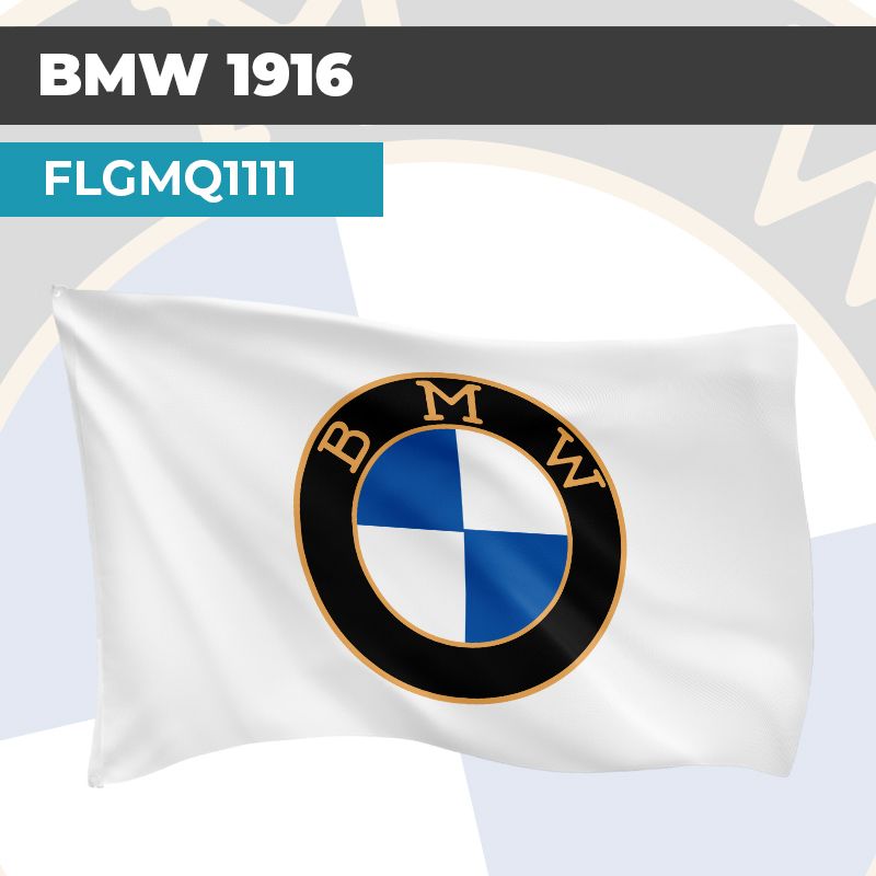 Drapeau BMW 1916 | Pavillon | Marque et Logo Automobile