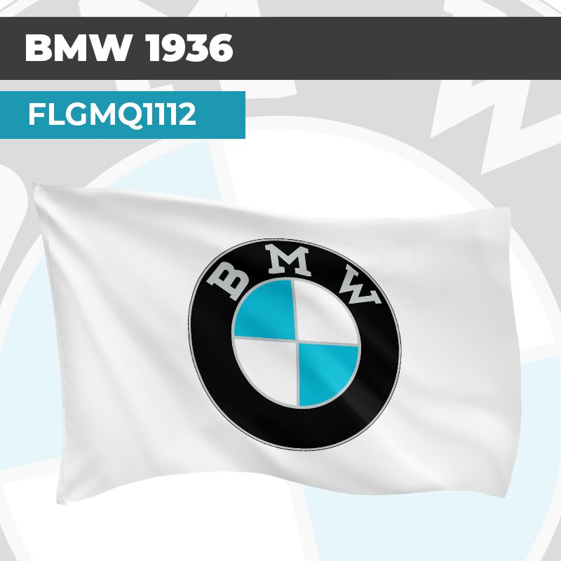 Drapeau BMW 1936 | Pavillon | Marque et Logo Automobile