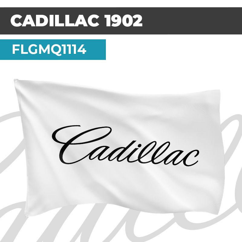 Drapeau CADILLAC 1902 | Pavillon | Marque et Logo Automobile