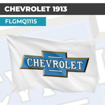 Drapeau CHEVROLET 1913 | Pavillon | Marque et Logo Automobile