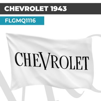 Drapeau CHEVROLET 1943 | Pavillon | Marque et Logo Automobile