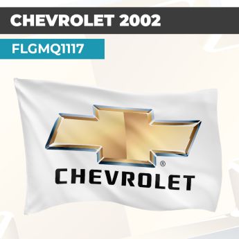 Drapeau CHEVROLET 2002 | Pavillon | Marque et Logo Automobile