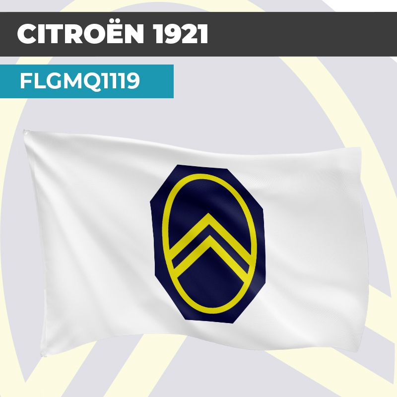 Drapeau CITROËN 1921 | Pavillon | Marque et Logo Automobile