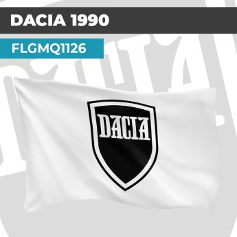 Drapeau DACIA 1990 | Pavillon | Marque et Logo Automobile
