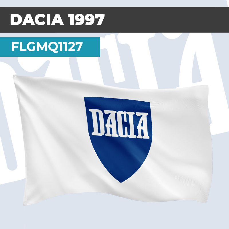 Drapeau DACIA 1997 | Pavillon | Marque et Logo Automobile
