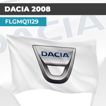 Drapeau DACIA 2008 | Pavillon | Marque et Logo Automobile