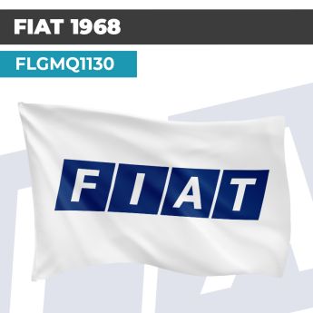Drapeau FIAT 1968 | Pavillon | Marque et Logo Automobile