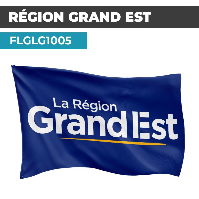 Drapeau GRAND EST | Pavillon | Régions Françaises