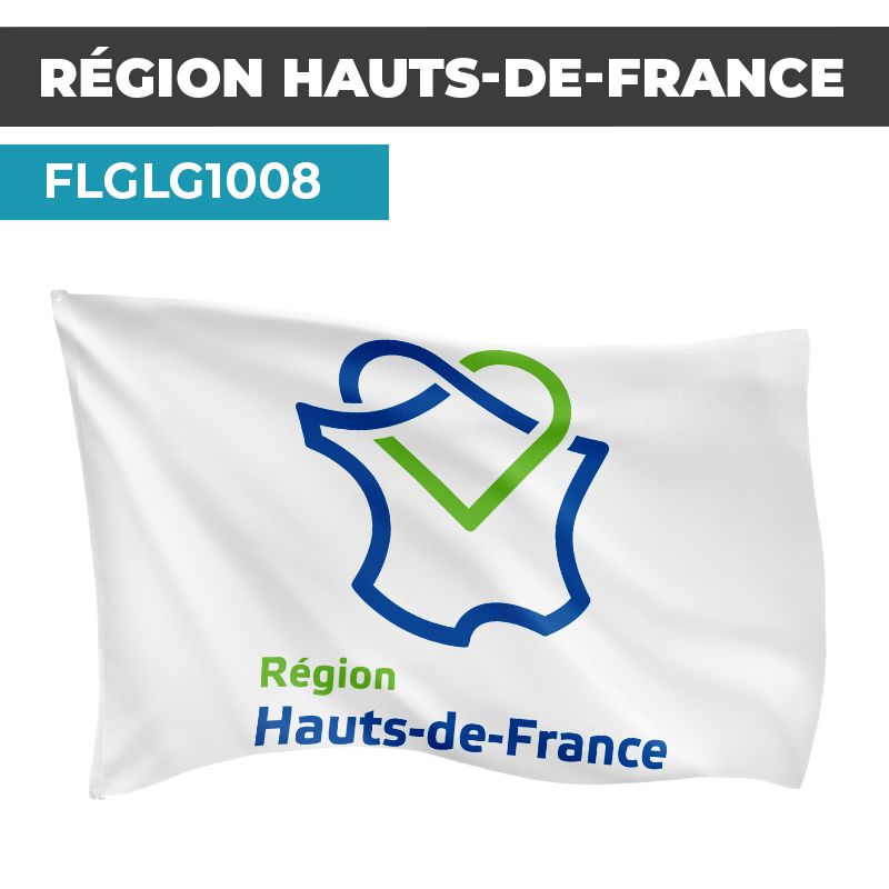 Drapeau HAUTS-DE-FRANCE | Pavillon | Régions Françaises