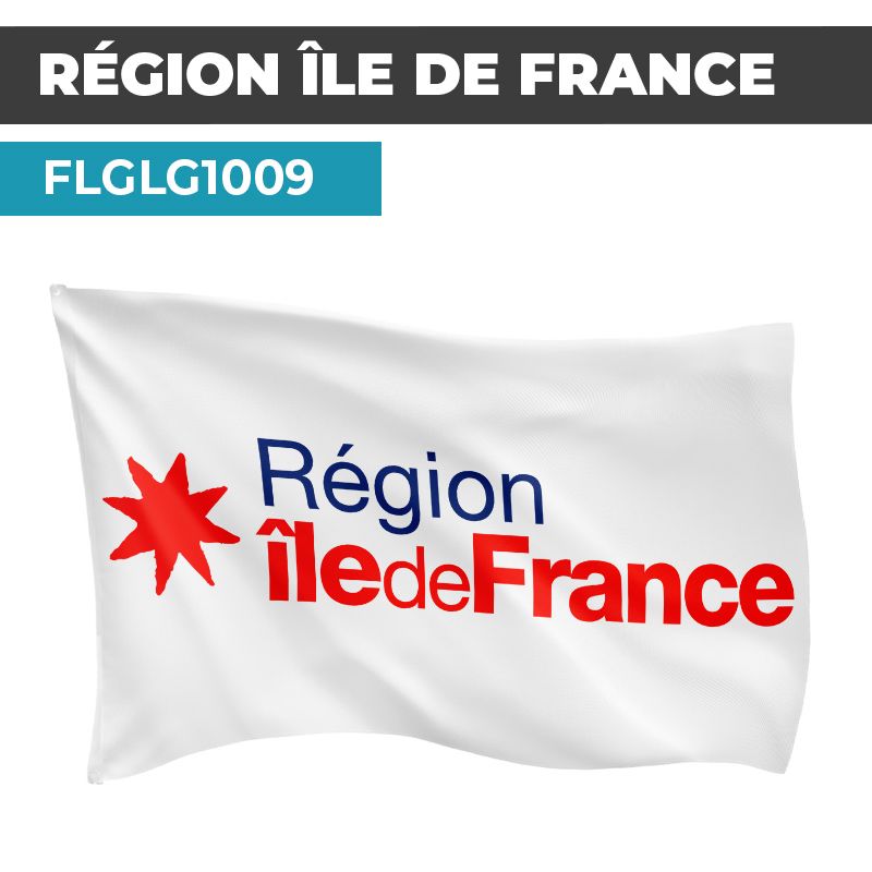 Drapeau ÎLE DE FRANCE | Pavillon | Régions Françaises