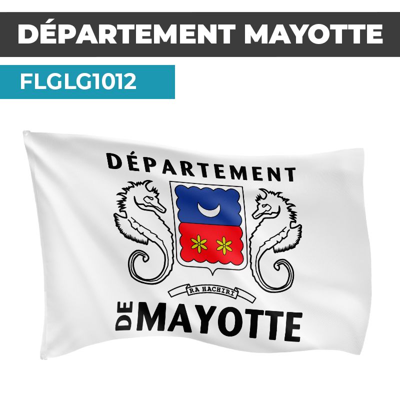 Drapeau MAYOTTE | Pavillon | Outre-mer