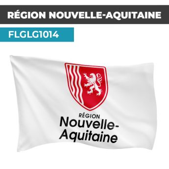 Drapeau NOUVELLE-AQUITAINE | Pavillon | Régions Françaises