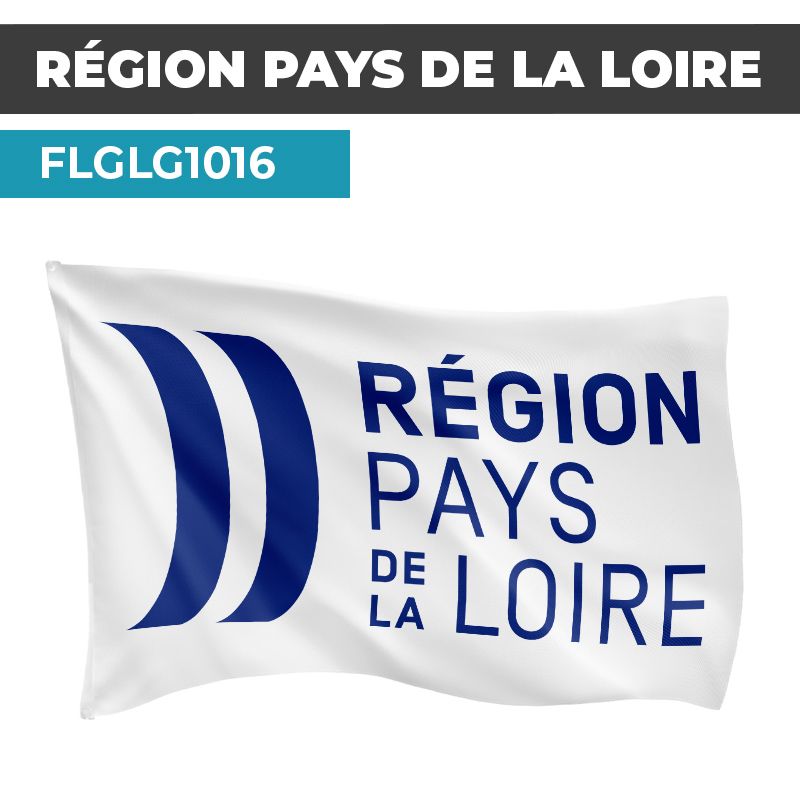 Drapeau PAYS DE LA LOIRE | Pavillon | Régions Françaises