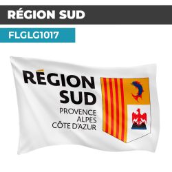 Drapeau PROVENCE ALPES CÔTE D'AZUR | Pavillon | Régions Françaises