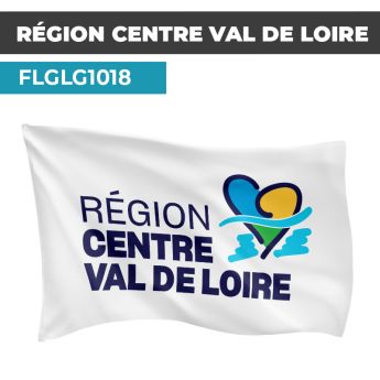 Drapeau CENTRE VAL DE LOIRE | Pavillon | Régions Françaises