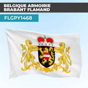 Drapeau ARMOIRIE BRABANT FLAMAND | Pavillon | Provinces Belges