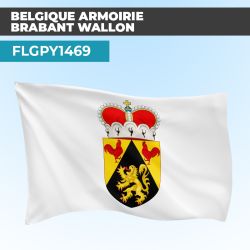 Drapeau ARMOIRIE BRABANT WALLON | Pavillon | Provinces Belges