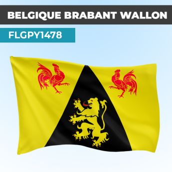 Drapeau BRABANT WALLON | Pavillon | Provinces Belges