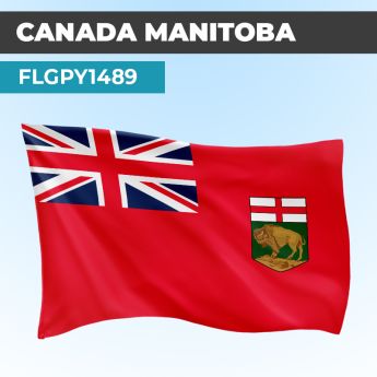 Drapeau MANITOBA | Pavillon | Provinces Canadiennes