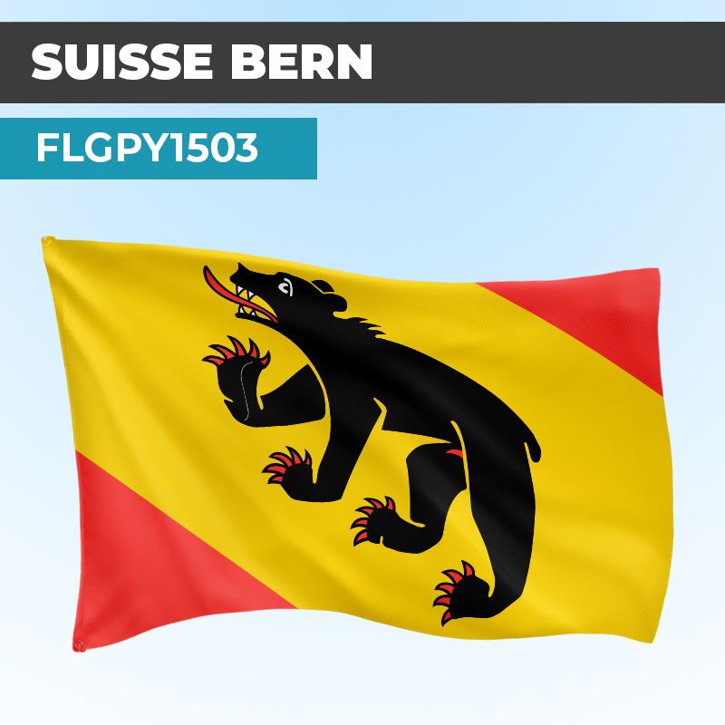 Drapeau BERN | Pavillon | Cantons Suisses