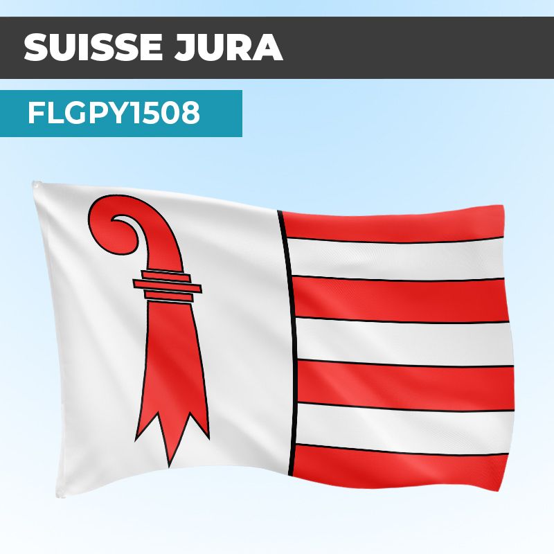 Drapeau JURA | Pavillon | Cantons Suisses