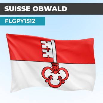 Drapeau OBWALD | Pavillon | Cantons Suisses