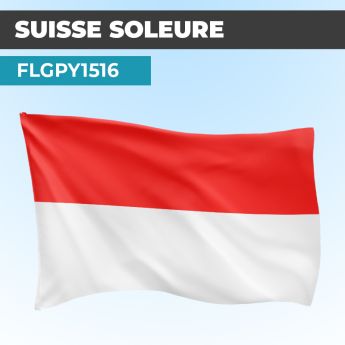 Drapeau SOLEURE | Pavillon | Cantons Suisses