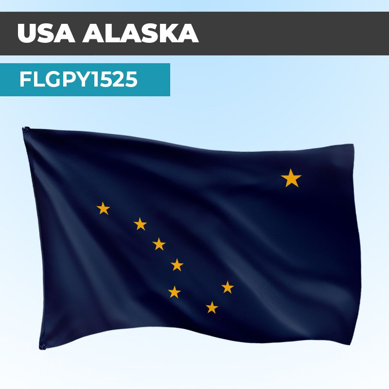 Drapeau ALASKA | Pavillon | États Américains