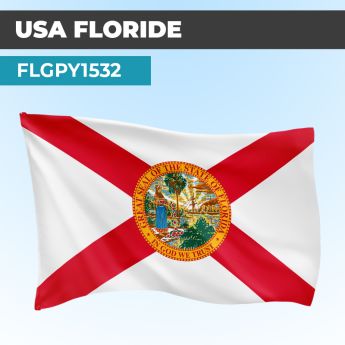 Drapeau FLORIDE | Pavillon | États Américains