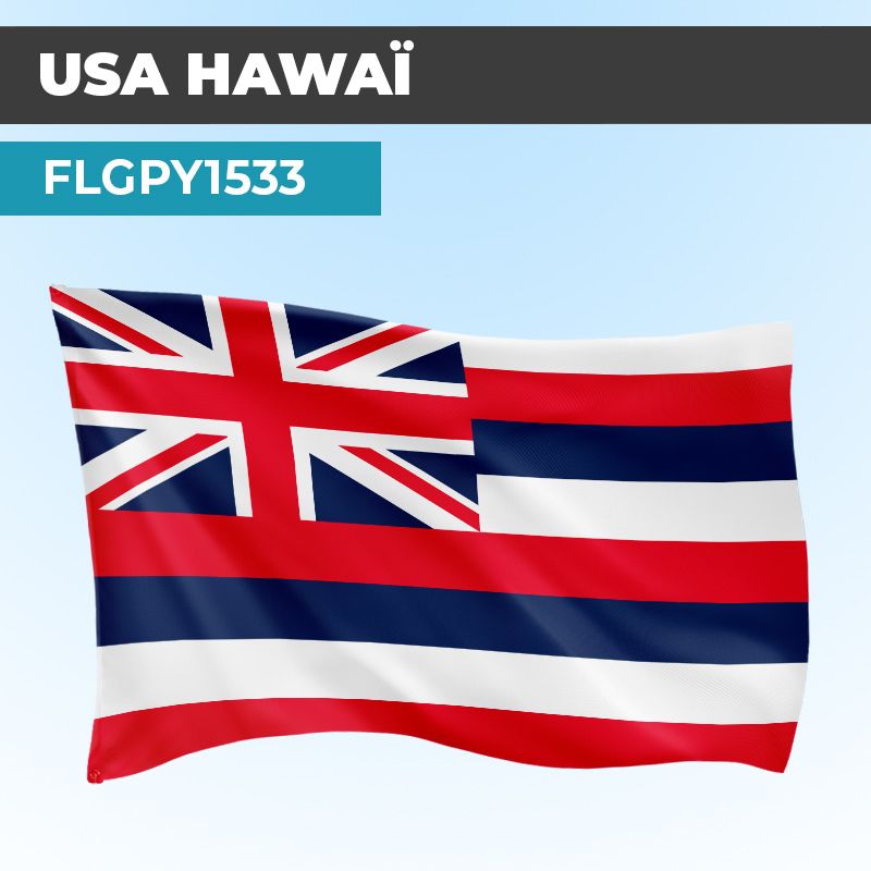 Drapeau HAWAÏ | Pavillon | États Américains