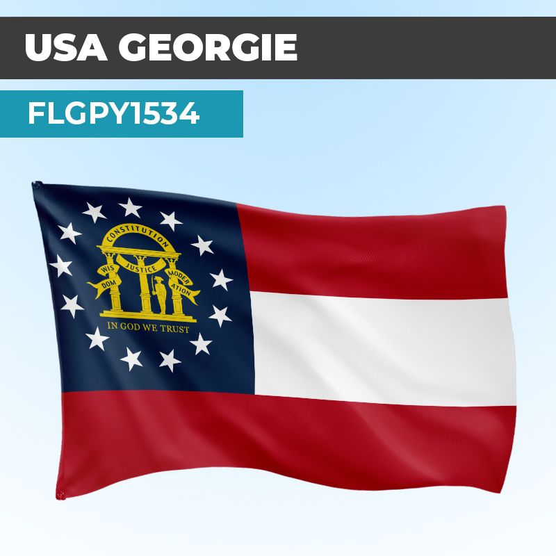 Drapeau GEORGIE | Pavillon | États Américains