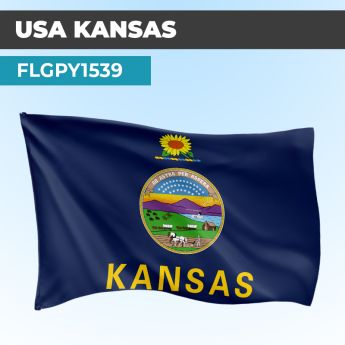 Drapeau KANSAS | Pavillon | États Américains