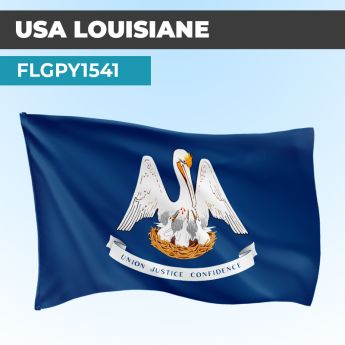 Drapeau LOUISIANE | Pavillon | États Américains