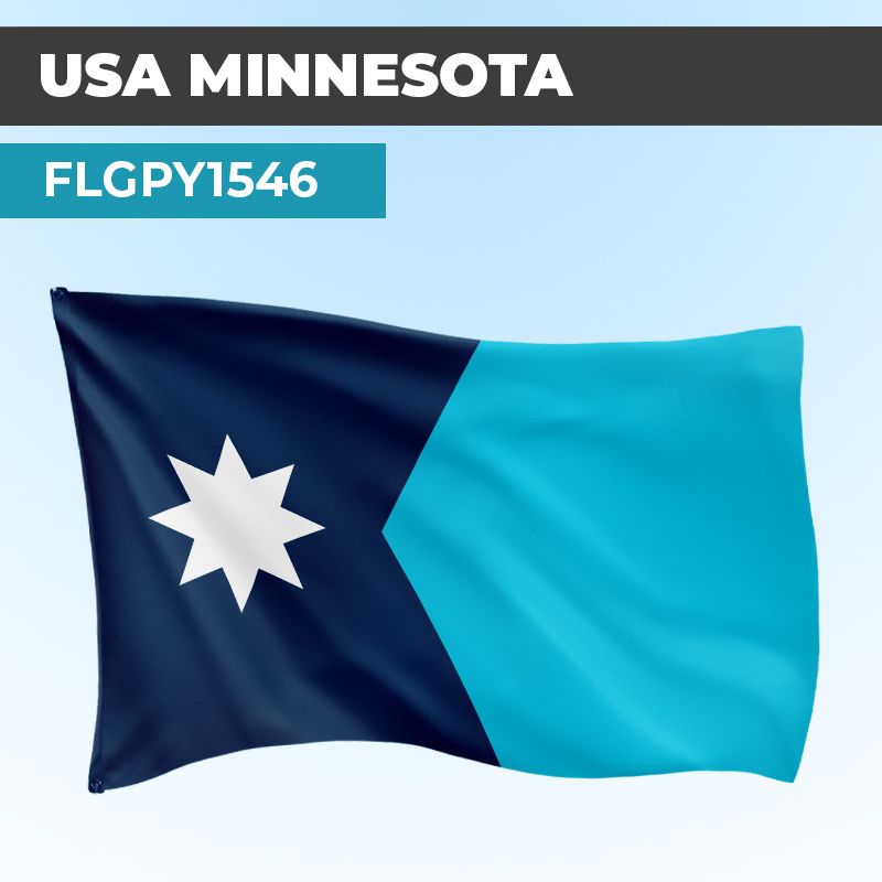 Drapeau MINNESOTA | Pavillon | États Américains