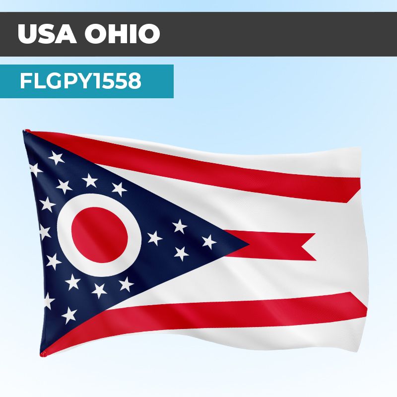 Drapeau OHIO | Pavillon | États Américains