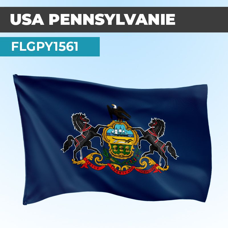 Drapeau PENNSYLVANIE | Pavillon | États Américains