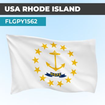 Drapeau RHODE ISLAND | Pavillon | États Américains