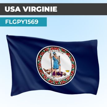 Drapeau VIRGINIE | Pavillon | États Américains